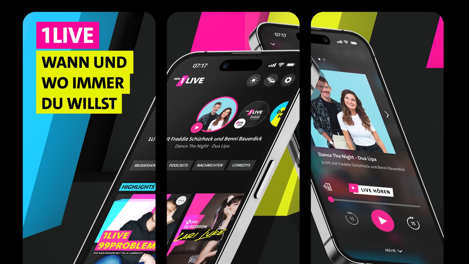 Die neue 1LIVE App Jetzt auf deinem Smartphone entdecken! - Radio