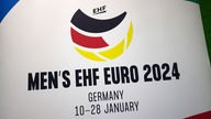 Offizielles Logo der EHF EURO 2024 Handball-EM