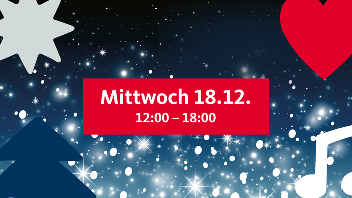 WDR 2, Weihnachtswunder, Relive, Mittwoch, 12-18