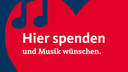 "Hier spenden und Musik wünschen"