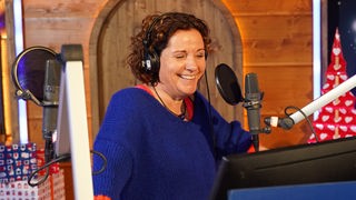 WDR 2 Weihnachtswunder: Steffi Neu am Mikrophon 