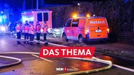 Dachstuhlbrand in Langenhagen - Schulenburg