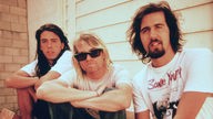 Die Mitglieder der Band Nirvana