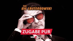 Satirische Bildmontage: Karl Lauterbach trägt eine bunte Hippie-Sonnenrbrille wie die Hauptfigur aus dem Kiffer-Film The Big Lebowski