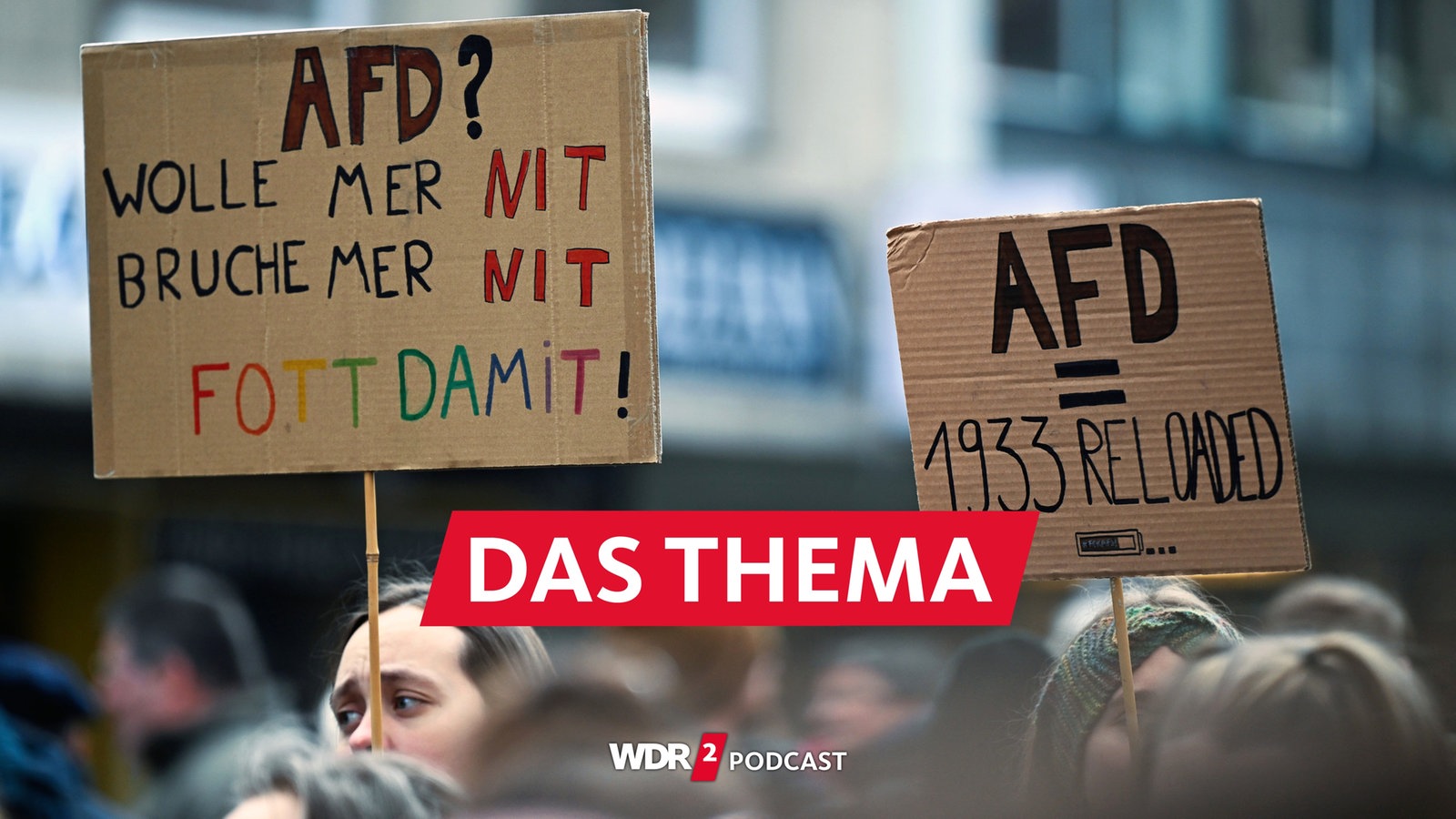 AfD: Demonstrationen Und Deutschlandtrend - WDR 2 Das Thema - WDR 2 ...