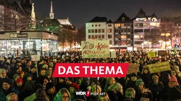 Demonstration des "Bündnisses gegen Rassismus" in Köln (16.01.2024)