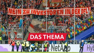 Fan-Proteste gegen Investoren in der DFL beim Spiel TSG Hoffenheim - 1. FC Köln am 11.02.2024