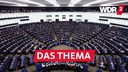Mitglieder des Europäischen Parlaments stimmen über ein neues Gesetz ab.