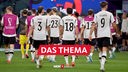 Spieler der deutschen Nationalelf verlassen nach Niederlage gegen Japan den Platz