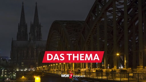 Köln - Dom und Hohenzollernbrücke im Dunklen