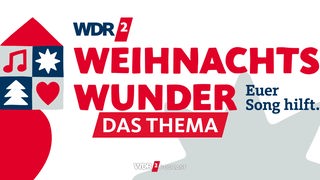 Graphik "WDR 2 Weihnachtswunder - Euer Song hilft"