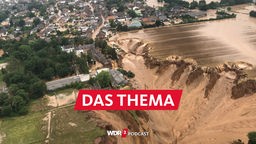 Die Flut riess im Stadtteil Blessem (Erftstadt) ganze Häuer mit in den Abgrund