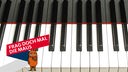 Tastatur eines Klaviers