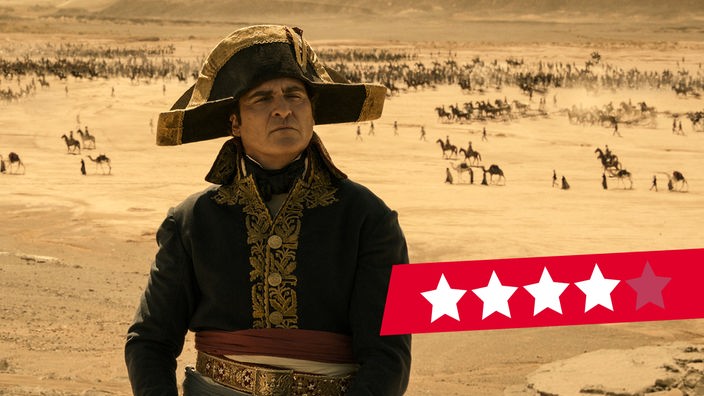 Joaquin Phoenix als Napoleon in "Napoleon" von Ridley Scott