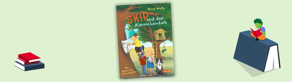 Cover Anna Woltz/Saskia Gaymann - Skip und der Kaninchendieb
