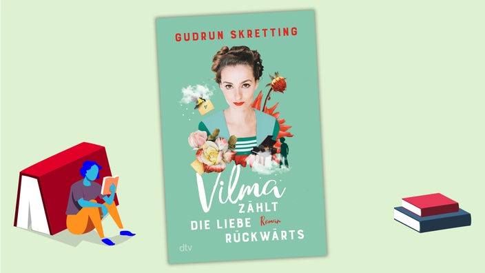 Cover "Gudrun Skretting - Vilma zählt die Liebe rückwärts"