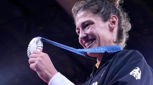 Judoka Miriam Butkereit mit Silbermedaille