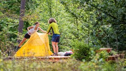 Camping in NRW: Naturlagerplatz Dahlem