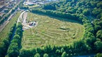 Soccerpark Westfalen aus der Vogelperspektive