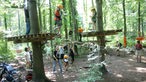 WDR 2 Raus in den Westen - Kletterwälder in NRW: Schwindelfrei