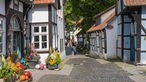 Gasse mit Fachwerkhäusern in Tecklenburg