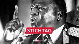 Ugandas Ex-Diktator Idi Amin (undatiertes Archivbild) 