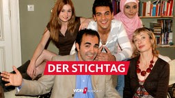 Die Fernsehfamilie aus "Türkisch für Anfänger" bei Dreharbeiten 2006