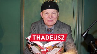 Hektor Haarkötter bei der Vorstellung seines Buchs "Küssen" (07.02.2024)