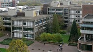 Einige Gebäude der Universität Düsseldorf; Rechte: WDR