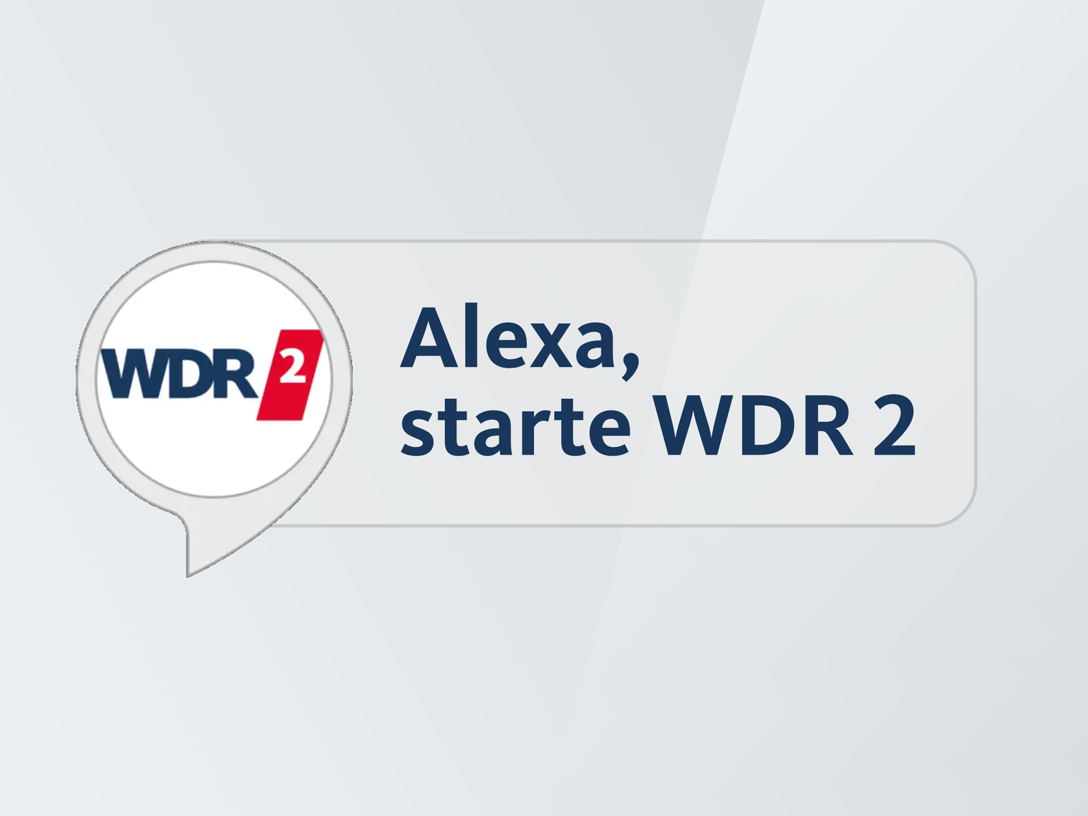 WDR 2 für Euren Smartspeaker - Kontakt - Radio