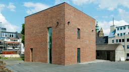 Fasssade der Begegnungsstätte Alte Synagoge in Wuppertal-Elberfeld.