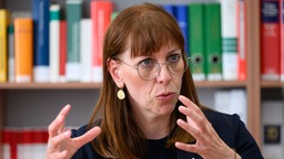 Staatsministerin der Justiz und für Demokratie, Europa und Gleichstellung Katja Meier