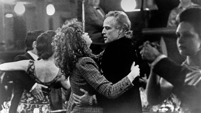 Szene aus "Der letzte Tango in Paris" von Bernardo Bertolucci 