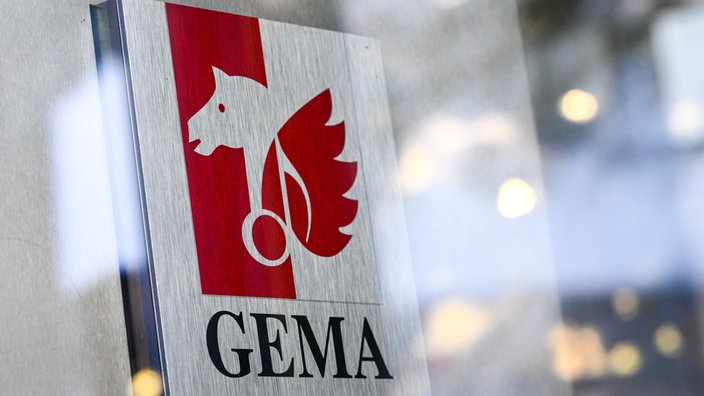 Das Logo und der Schriftzug der GEMA