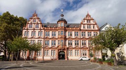 Außenansicht des Gutenberg-Museums in Mainz.