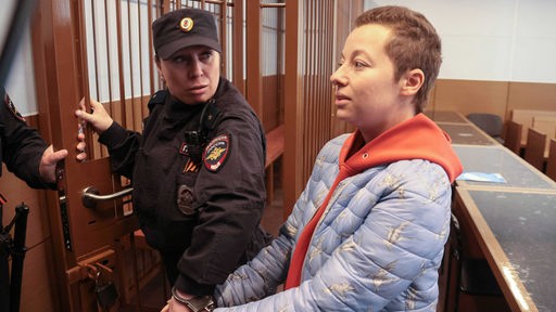 Die russische Regisseurin Jewgenija Berkowitsch sitzt in Untersuchungshaft