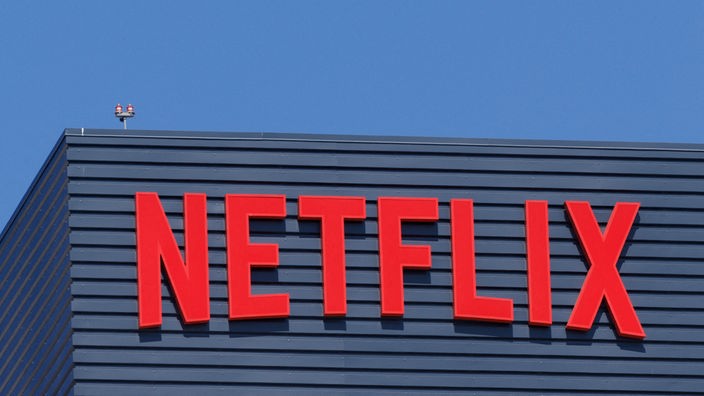 Netflix Logo in Los Angeles