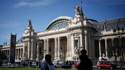 Fassade des Grand Palais in Paris.