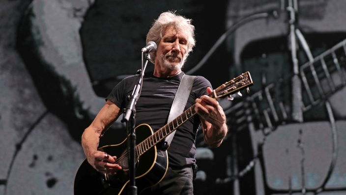 Der Musiker und ehemalige Pink Floyd-Sänger Roger Waters bei einem Konzert 2020