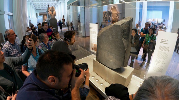 Rosetta Stone im British Museum, London