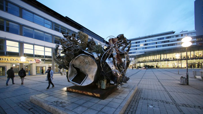 Der Campus der Universität in Jena (Thüringen).