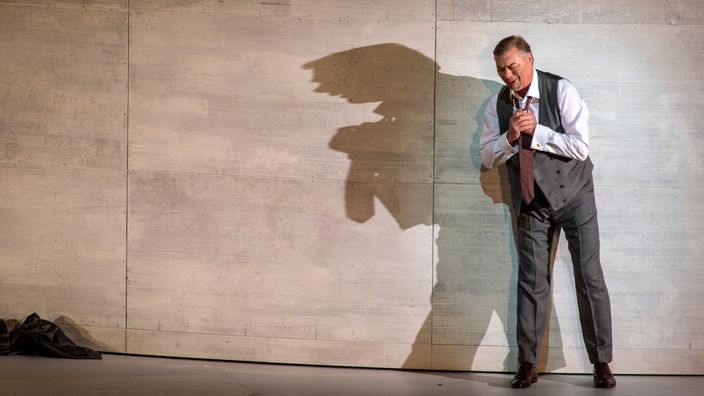 René Pape als Fiesco in Verdis „Simon Boccanegra“ bei den Salzburger Festspielen 2019
