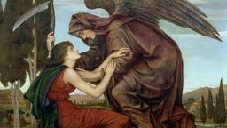 "Engel des Todes" von Evelyn de Morgan