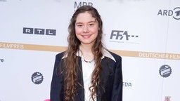 Hannah Schiller bei der Ankunft zur Verleihung Deutscher Filmpreis am 3.05.2024 in Berlin Deutscher Filmpreis 2024 in Be