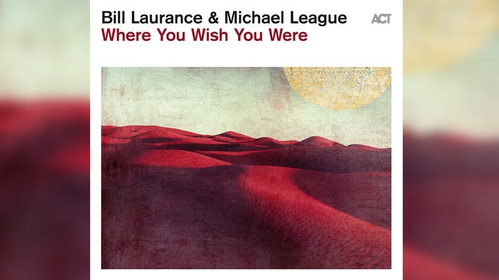 Album-Cover "Where You Wish You Were", tiefrote Sandwüste unter blassgelber Sonne.