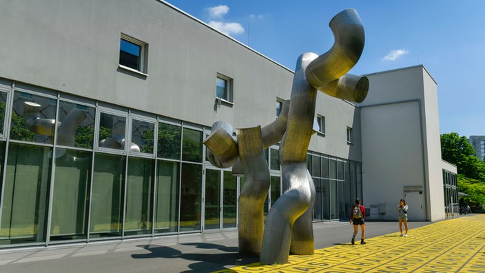 Außenfassade des Museums "Berlinische Galerie" in Berlin Kreuzberg.