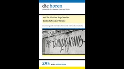 Cover der Zeitschrift "die horen" mit dem Titel "Landschaften der Ukraine".