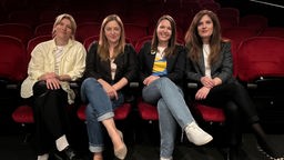 Start der Ukrainischen Filmtage NRW: Alona Dimschitz, Olha Matat, Julia Chenusha und Iryna Shum (v.l.n.r).