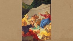 "Der zwölfjährige Jesus im Tempel - Der  Disput" Andrea Pozzo 1690/95