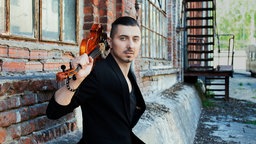 Der Violinist Adam Bałdych